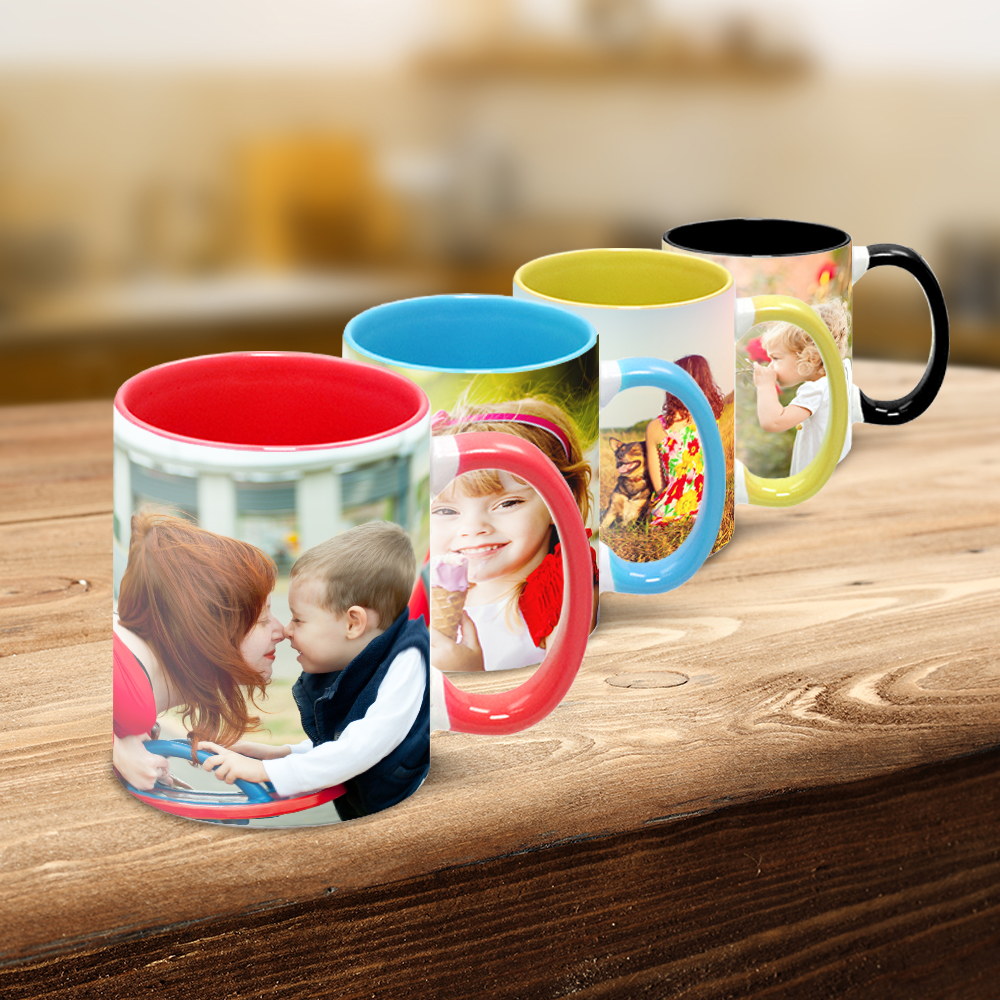 Image montrant notre tasse dans une variété de couleurs