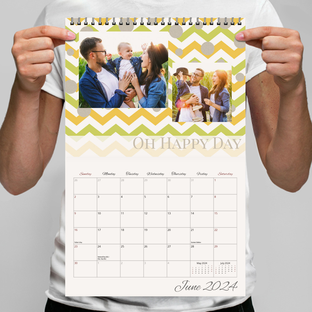 Image showcasing our Top Coil Calendar Product