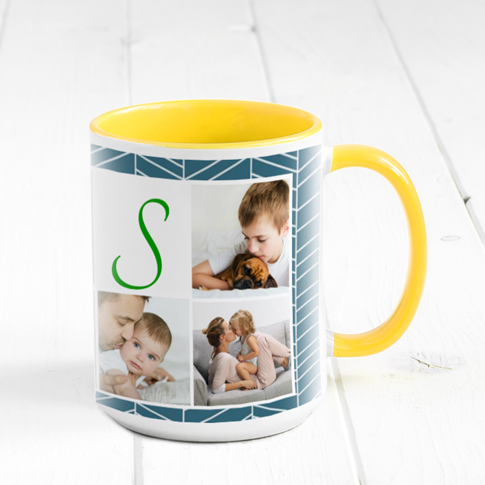 Image of yellow mug, click or double tap to select yellow mug